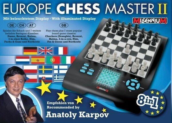 Actual product image Millennium Chess Computer Europe Chess Master 2