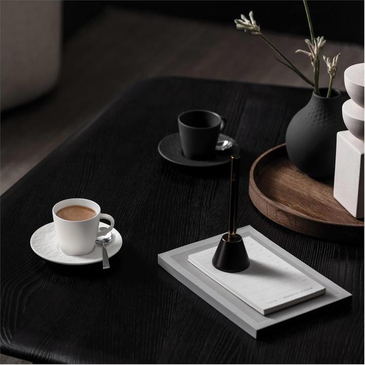 Produktbild Villeroy & Boch Espressotasse mit Untertasse Manufacture Rock blanc (60 ml, 1 x)