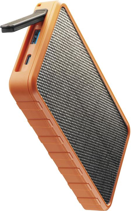 Cellularline Solar Power Bank (10000 mAh, 20 W, 37 Wh)