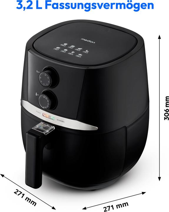 Produktbild Medion Heissluftfritteuse MD10711