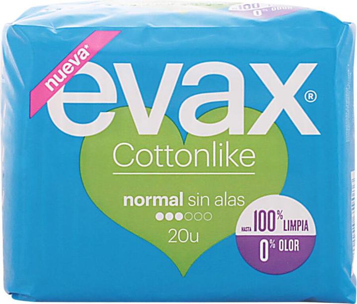 Evax Cottonlike Normal Damenbinden 20 Stück (20 x, Damenbinden)