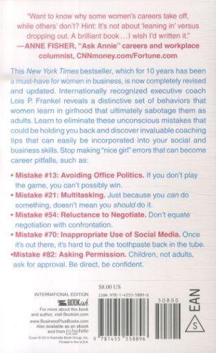 Actual product image Nice Girls Don't Get The Corner Office (English, Lois P. Frankel, 2014)