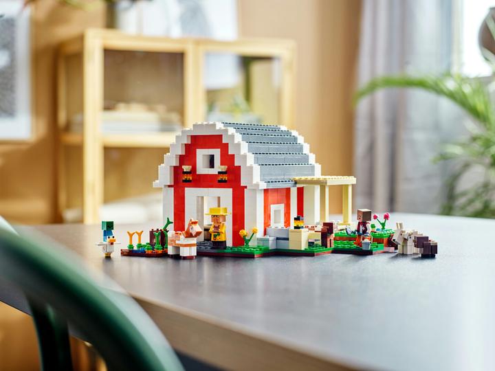 Image du produit LEGO La grange rouge (21187, LEGO Minecraft)