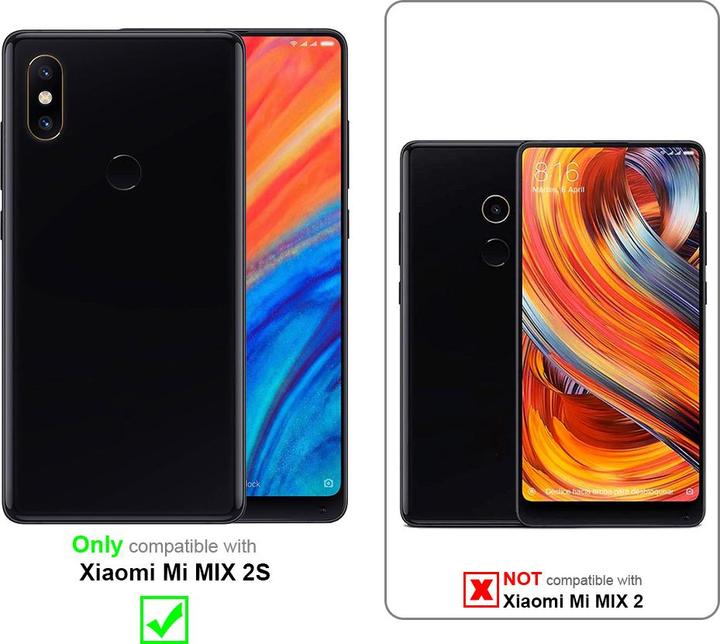Actual product image Cadorabo Case for Xiaomi Mi MIX 2S with belt clip (Mi Mix 2S)