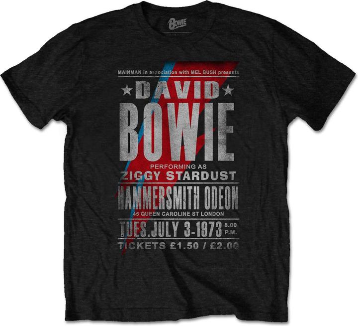 David Bowie Hammersmith Odeon TShirt