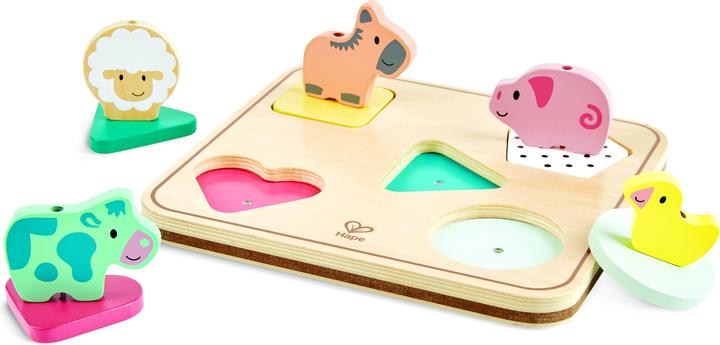 Actual product image Hape Animal sound puzzle Tom (6 pieces)