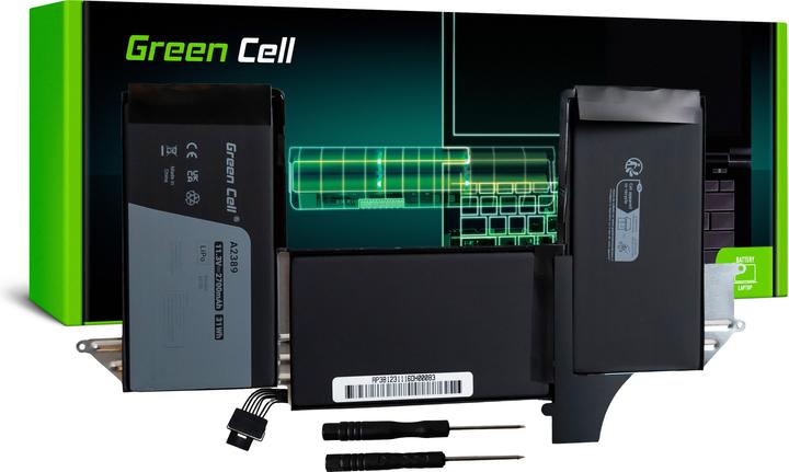 Produktbild GreenCell Green Cell Laptop Battery A2389 for Apple MacBook Air M1 13 A2337 (2020) (1 Zellen, 2700 mAh)
