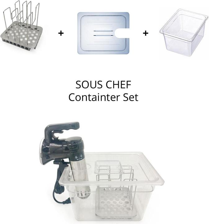 Actual product image La Vague SOUS-CHEF Sous Vide Container Set