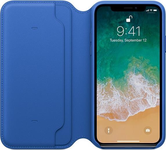 Actual product image Apple Leather Case (Apple iPhone X)