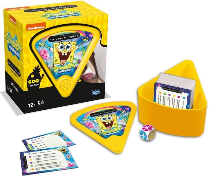 Actual product image Hasbro Gaming Trivial Pursuit Spongebob (German)