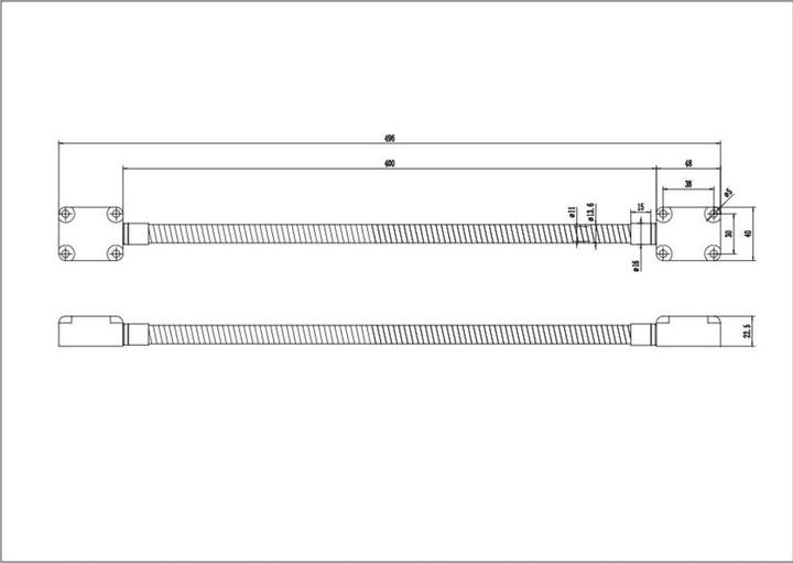 Actual product image Pentatech 33088 KUE8-400 Cable transition
