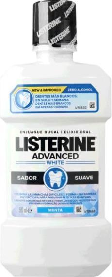 Immagine prodotto Listerine Collutorio Advanced White 500ml (500 ml, Collutorio)