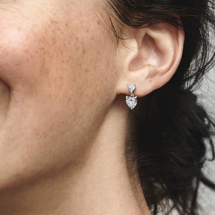 Immagine prodotto Pandora Orecchini doppio cuore (Argento 925)