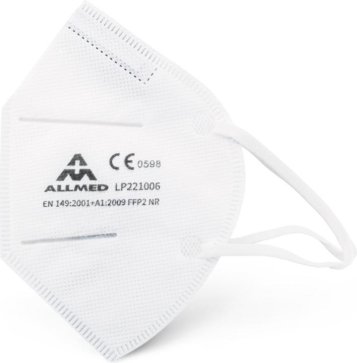 Actual product image Foliodress Mask FFP2 Loop white (50 pcs) (FFP2, 50 x)