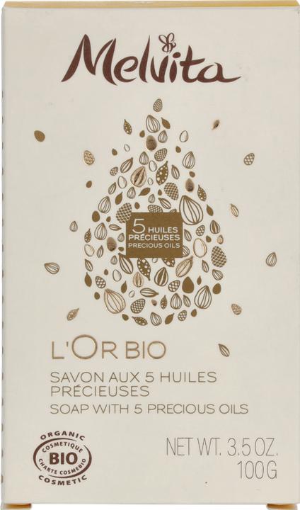 Image du produit Melvita Savon solide L'Or Bio 100g (Savon dur)