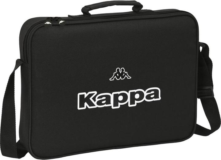Kappa Schultasche Black Schwarz (38 x 28 x 6 cm) (6 l)
