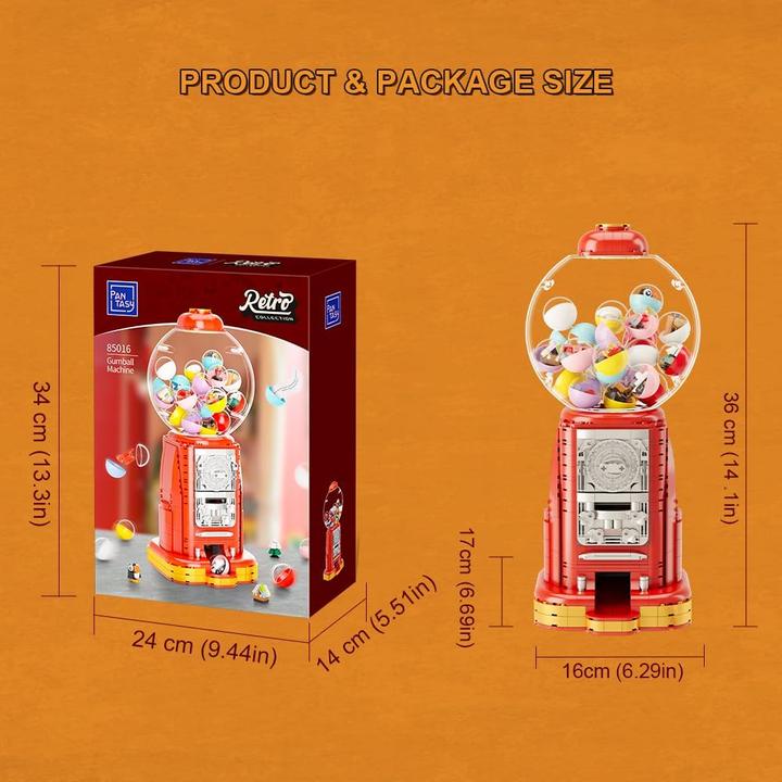 Actual product image Pantasy Original Retro Series Gumball Machine