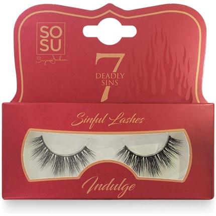 Sosu Cosmetics - False eyelashes Indulge (Sinful Lashes) (Artificial eyelashes)