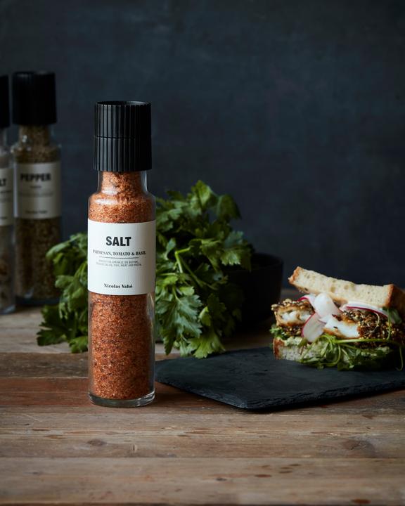 Actual product image Nicolas Vahé Salt Parmesan Tomato Basil (300 g)