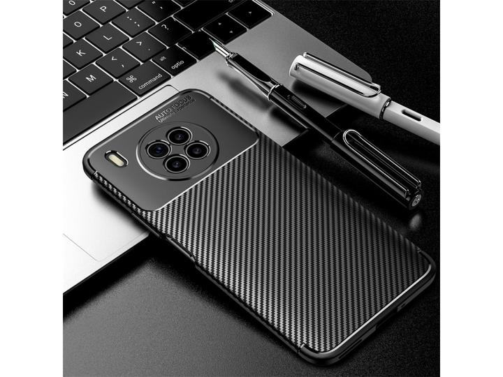 Produktbild Screenguard Honor 50 Lite Hülle Carbon Design TPU Case (Honor 50 Lite)