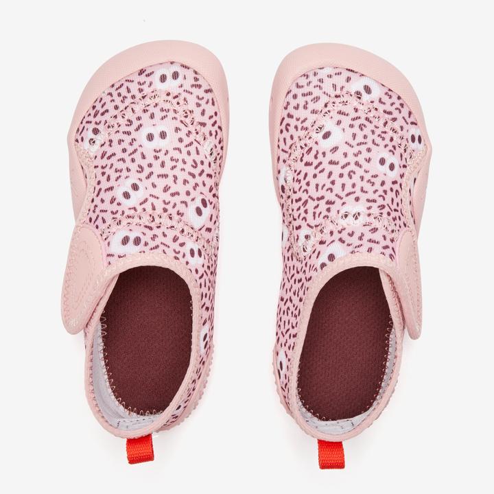 Immagine prodotto Decathlon Turnschuhe Babylight atmungsaktiv Babyturnen - blau mit Muster (21)