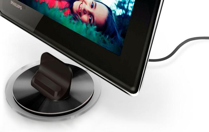 Produktbild Philips SPH8208, 8" Photoframe, Multimedia, Akku, Weiss (8", 800 x 600 Pixel)