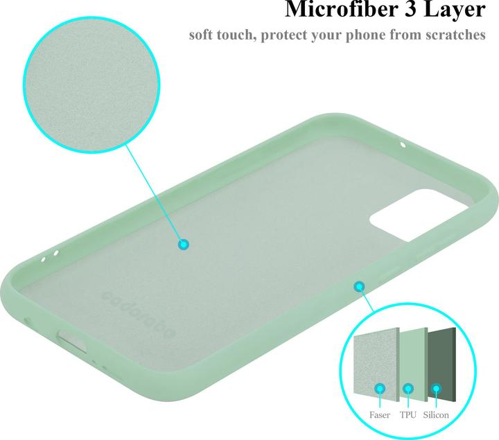 Immagine prodotto Cadorabo Copertura della cassa del silicone liquido TPU (Samsung Galaxy A71)
