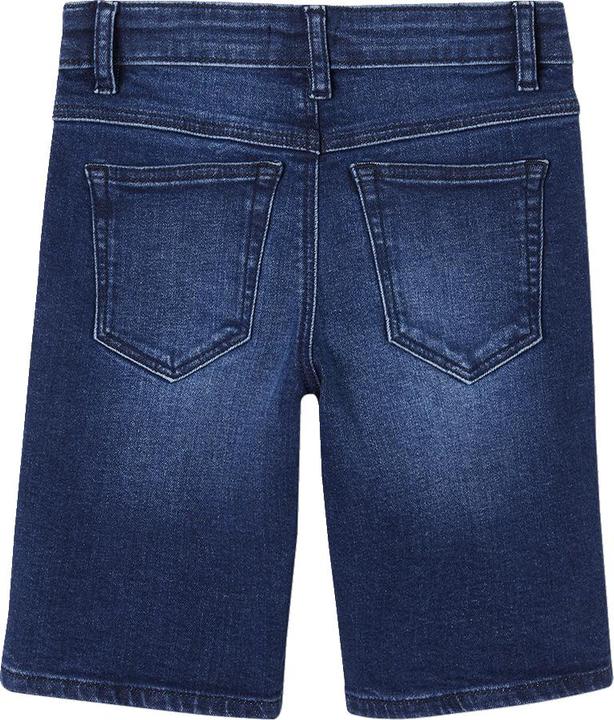 Produktbild Vertbaudet Jungen Jeansshorts BASIC Oeko-Tex, Bundweite verstellbar (140)