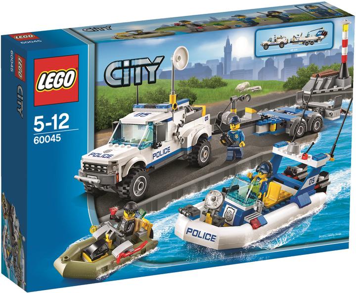 Image du produit LEGO City L'intervention du b teau de police (60045, LEGO City)