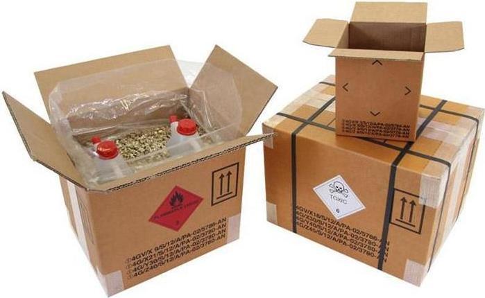 Actual product image Transpak Dangerous goods carton 4-fold approval 1-wall dimensions 175x155x213mm capacity 6l (25 x)