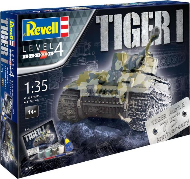 Actual product image Revell Gift set Tiger I version E 75th Anniversary