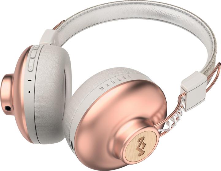Immagine prodotto House of Marley Cuffie Bluetooth On Ear a vibrazione positiva 2 (ANC, 10 h, Senza fili)