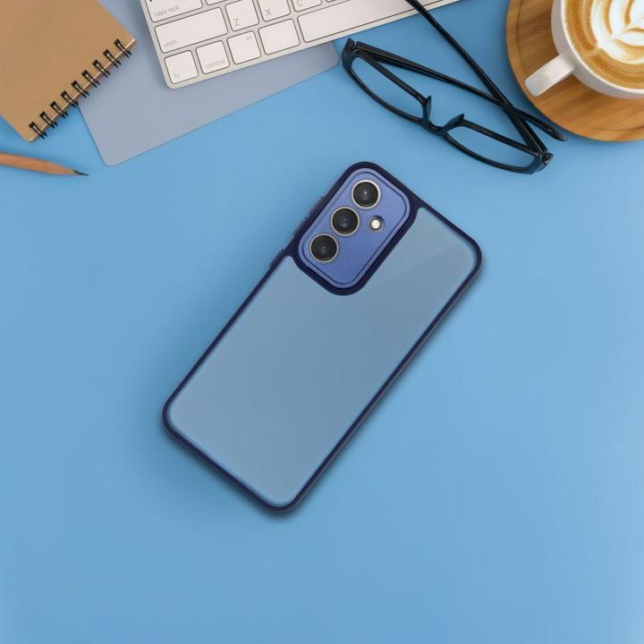 Actual product image OEM Back panel cover VARIETE Case for SAMSUNG S25 Plus navy blue
