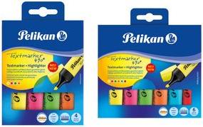 Produktbild Pelikan Textmarker 490 (Neonpink, Neongrün, Neonorange, Neongelb, 2 mm, 6 x)
