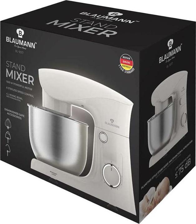 Produktbild Blaumann Küchenmaschine cream-silver (1500 W)