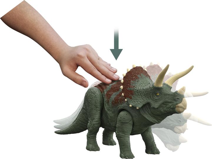 Produktbild Mattel GmbH JURASSIC WORLD Figur Roar Roar Strikers sortiert