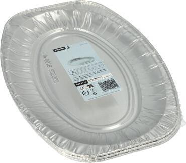 Produktbild Papstar Servierplatten Alu, 3 Stück (3 x)