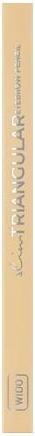 Actual product image Wibo Slim Triangulator Eyebrown Pencil Triangular E (Soft Brown)