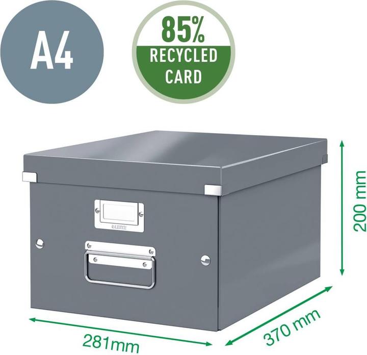 Productafbeelding Leitz WOW Click & Store opbergdoos (A4)