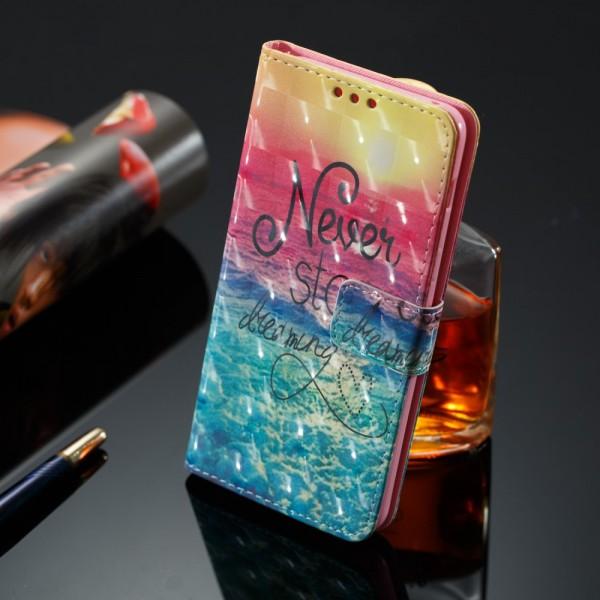 Actual product image 3D effect leather cover