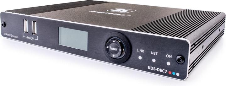 KDS-DEC7 HIGHPERFORMANCE, HIGHLYSCALABLE, AVOIP DECODER FOR 4K30 4:4:4, HDR10 OVER 1G NETWO