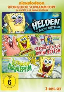 SpongeBob Schwammkopf Das Beste aus Bikini Bottom (DVD, 2015, Deutsch, Englisch, Französisch, Italienisch, Niederländisch, Spanisch)