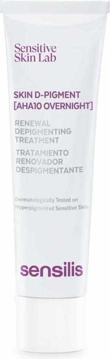Immagine prodotto Sensilis SKIN D-PIGMENT (AHA10 OVERNIGHT) tratamiento renovador 30 ml (30 ml, Crema notte)