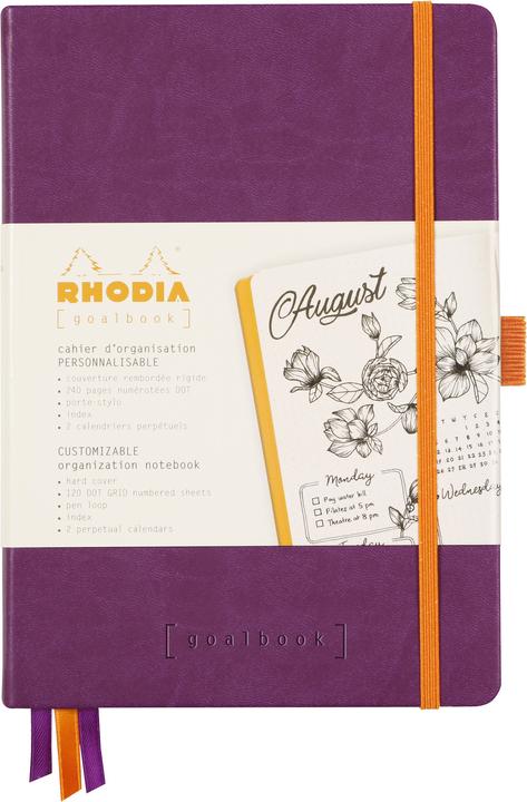 Actual product image Rhodia Rhodiarama Goalbook (A5, Checked, Hardcover)