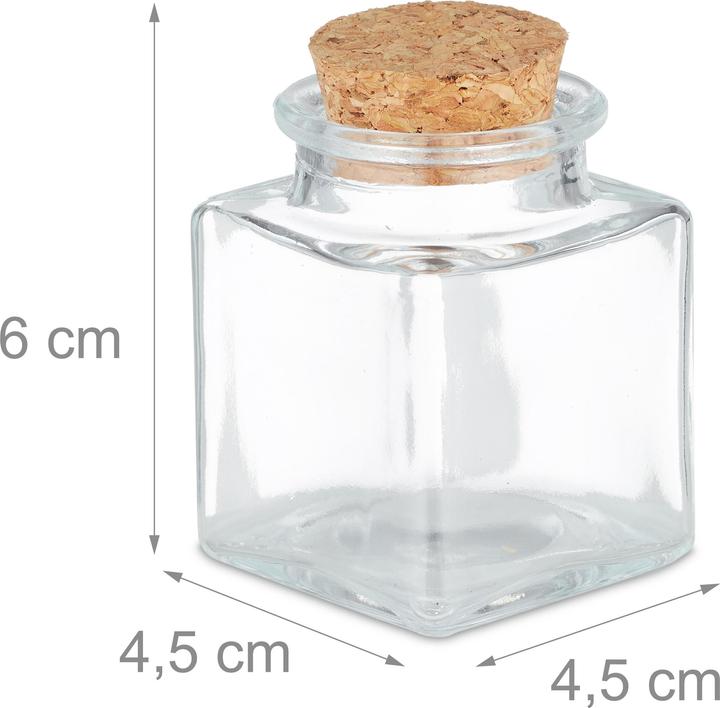 Produktbild Relaxdays Gewürzgläser (0.05 l)