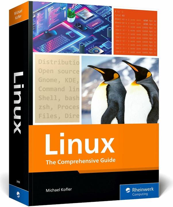 Produktbild Kofler:Linux (Englisch, Michael Kofler, 2024)