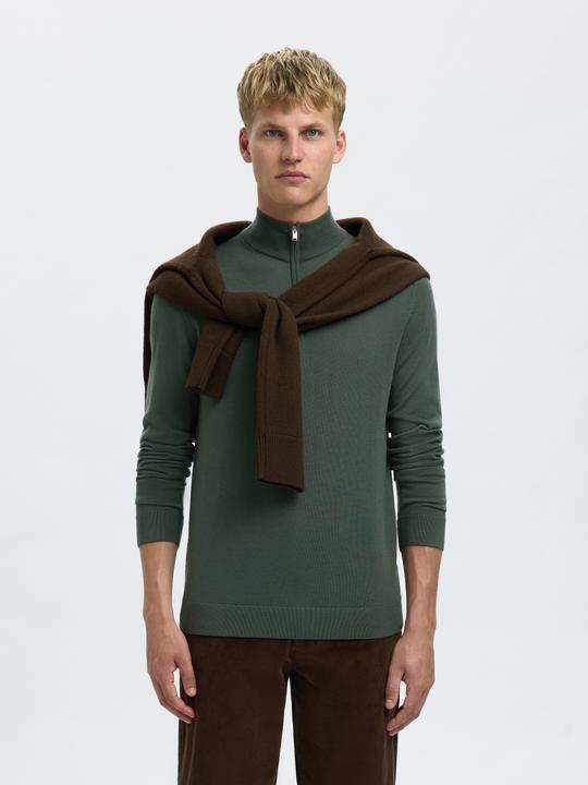 Immagine prodotto Selected Homme Slhtray Ls Knit Merino Half Zip Noos (S)