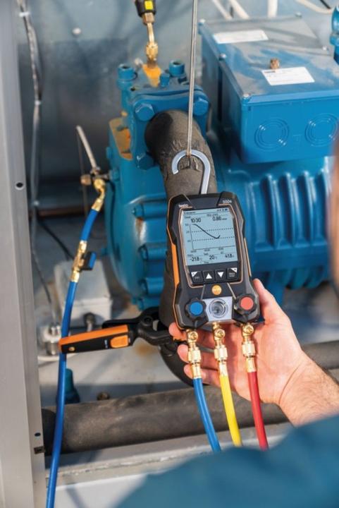 Actual product image Testo Refrigerant Meter 550s s Set