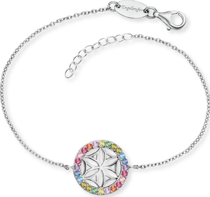 Engelsrufer Engelsrufe Lebensblume Armband (17 cm, 925er Silber)