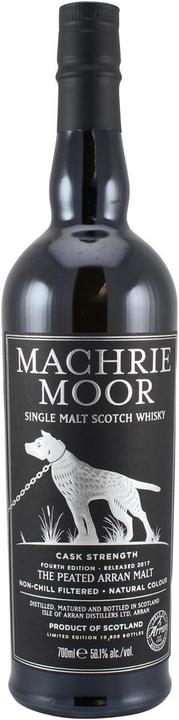 Actual product image Arran Distillery Machrie Moor Cask Strength Batch 4 (1 x 70 cl, Single Malt) (Single Malt, Scotch whisky, 1 x 70 cl)
